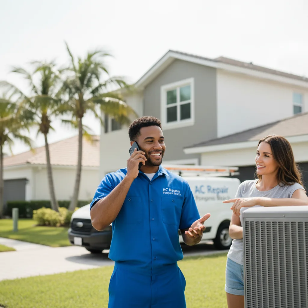 AC Repair Pompano Beach customer support in Wading River